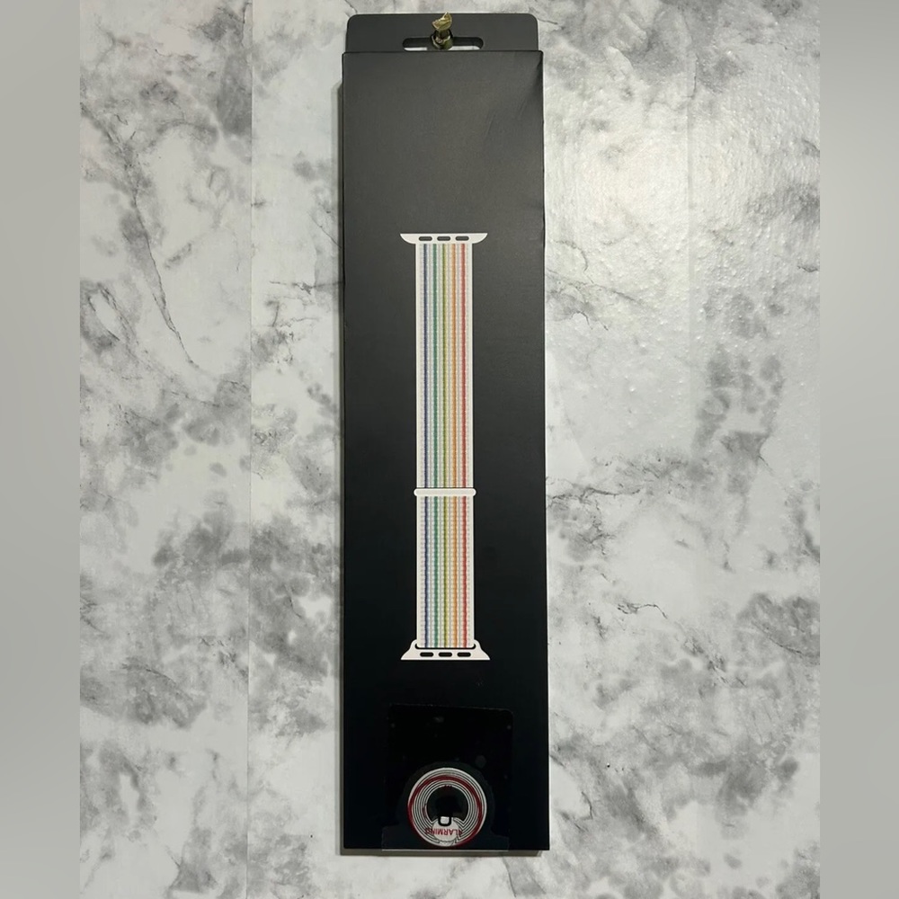 Genuine Apple Watch Nike Sport Loop Pride Edition 44mm MJWP3AM/A RARE!